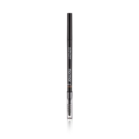 Picture of Flormar Ultra Thin Brow Pencil - 02 Light Brown 1pc