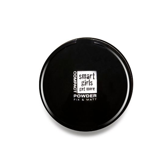 Picture of Smart Girls Get More Compact Rice Powder With Mirror 01 Transparent 1pc