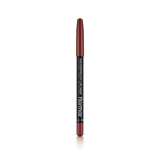 Picture of Flormar Waterproof Lipliner Pencil - 211 Classical Brown 1pc