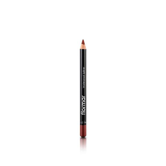 Picture of Flormar Waterproof Lipliner Pencil - 211 Classical Brown 1pc