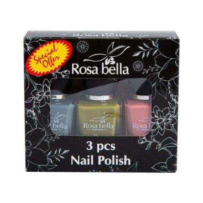 Picture of Rosa Bella Nail Polish RB-002 3 pcs