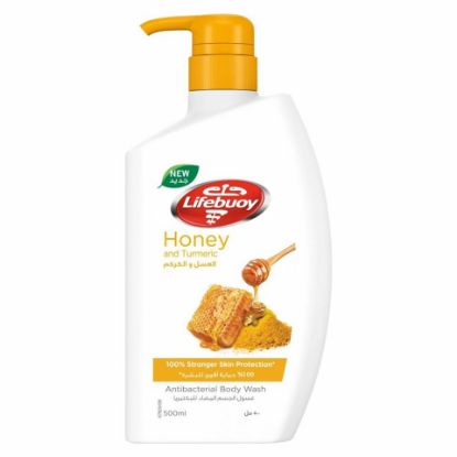 Picture of Lifebuoy Antibacterial Honey And Turmeric Bodywash 500ml