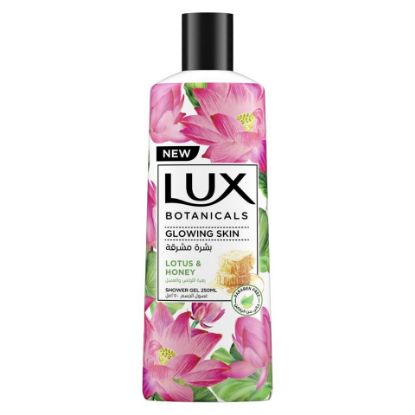 Picture of Lux Botanicals Glowing Skin Body Wash Lotus & Honey 250ml