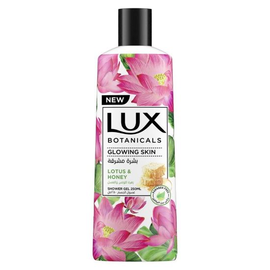 Picture of Lux Botanicals Glowing Skin Body Wash Lotus & Honey 250ml