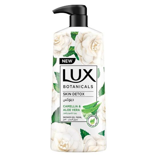 Picture of Lux Botanicals Body Wash Skin Detox With Nourishing Camellia And Aloe Vera 700ml