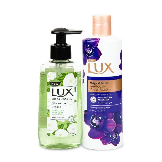 Picture of Lux Shower Gel Magical Orchid 250ml + Handwash 245ml