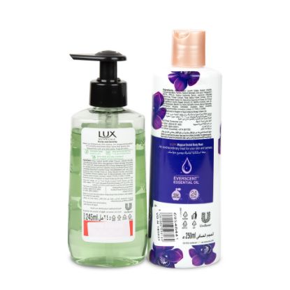 Picture of Lux Shower Gel Magical Orchid 250ml + Handwash 245ml