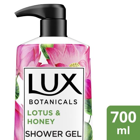 Picture of Lux Botanicals Glowing Skin Body Wash Lotus & Honey 700ml