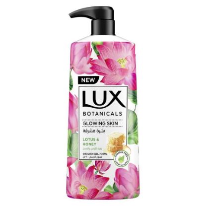 Picture of Lux Botanicals Glowing Skin Body Wash Lotus & Honey 700ml