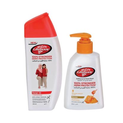 Picture of Lifebuoy Bodywash Total 10 300ml + Handwash 180ml