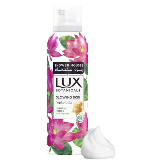 Picture of Lux Botanicals Shower Mousse Lotus & Honey 200ml