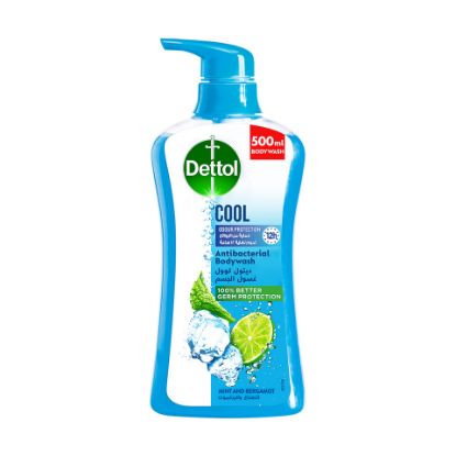 Picture of Dettol Cool Shower Gel & Body Wash Mint & Bergamot Fragrance 500ml