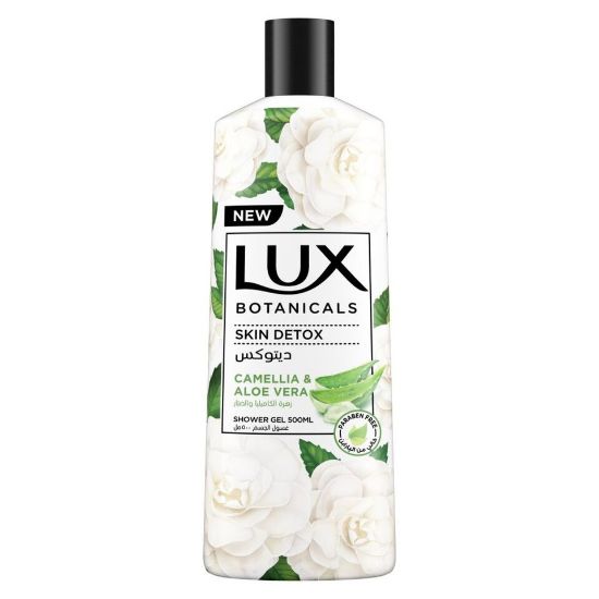 Picture of Lux Botanicals Skin Detox Body Wash Camellia And Aloe Vera 500ml