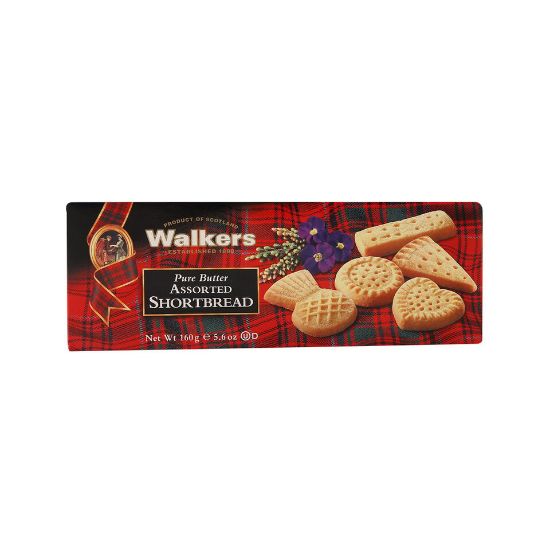 Picture of Walkers Pure Butter Assorted Shortbread 160g