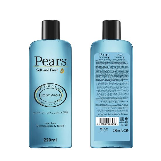 Picture of Pears Soft & Fresh Body Wash with Mint Extracts 250ml