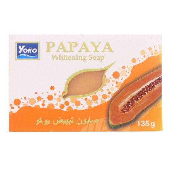 Picture of Yoko Papaya Whitening Soap 135g