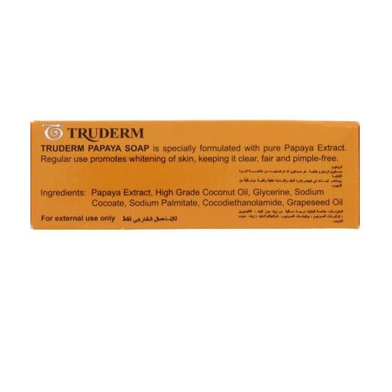 Picture of Truderm Skin Whitener Papaya Soap 180g