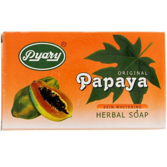 Picture of Pyary Papaya Herbal Soap 135g