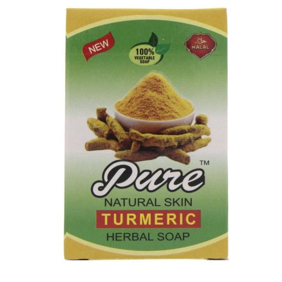 Picture of Pure Natural Skin Turmeric Herbal Soap 75g