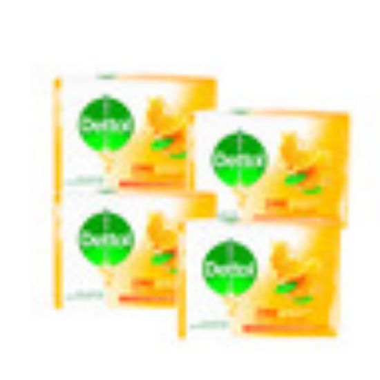 Picture of Dettol Zing Anti-Bacterial Soap Value Pack 4 x 120g