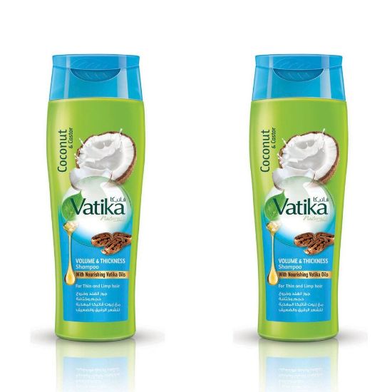 Picture of Vatika Volume And Thickness Shampoo 2 x 400ml