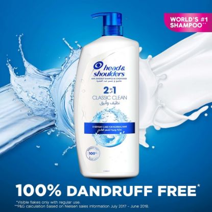 Picture of Head & Shoulders Classic Clean 2in1 Anti-Dandruff Shampoo 900ml