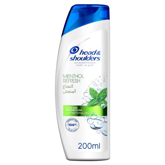 Picture of Head & Shoulders Menthol Refresh Anti-Dandruff Shampoo 200ml