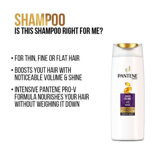 Picture of Pantene Pro-V Sheer Volume Shampoo 200ml