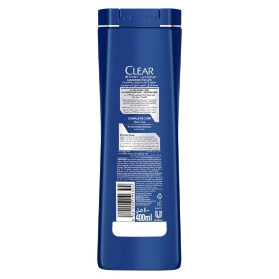 Picture of Clear Men 3in1 Shampoo 400ml