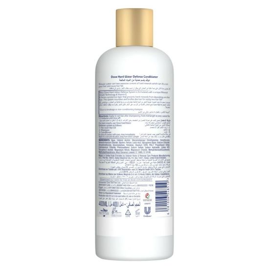 Picture of Dove Hair Therapy Anti Hair Fall Hard Water Defense Conditioner 400ml