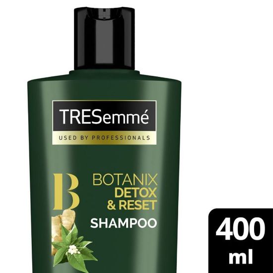 Picture of TRESemme Botanix Natural Detox & Reset Shampoo with Green Tea & Ginger 400ml