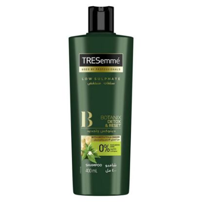 Picture of TRESemme Botanix Natural Detox & Reset Shampoo with Green Tea & Ginger 400ml