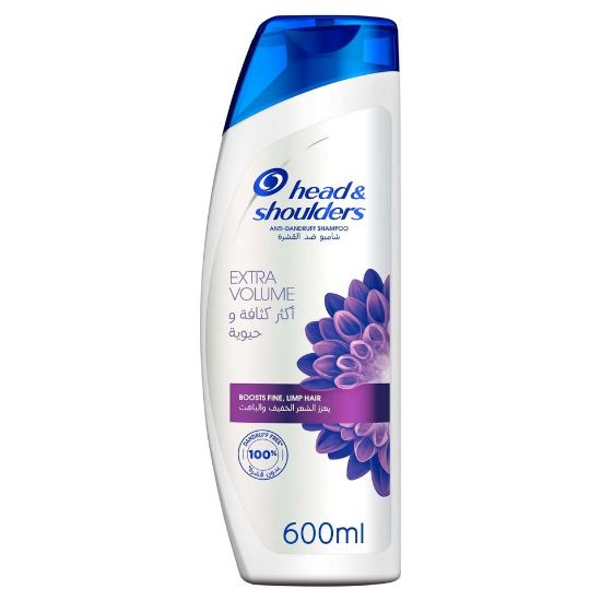 Picture of Head & Shoulders Extra Volume Anti-Dandruff Shampoo 600ml