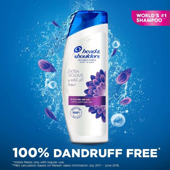 Picture of Head & Shoulders Extra Volume Anti-Dandruff Shampoo 600ml