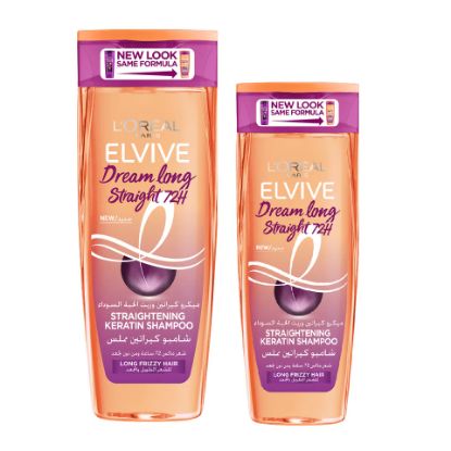 Picture of L'Oreal Paris Elvive Dream Long Straightening Keratin Shampoo Value Pack 600 ml + 400 ml