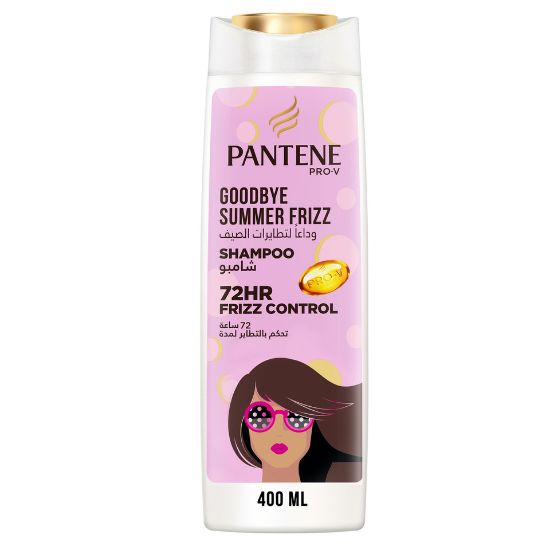 Picture of Pantene Pro-V Goodbye Summer Frizz Shampoo With 72H Frizz Control 400ml