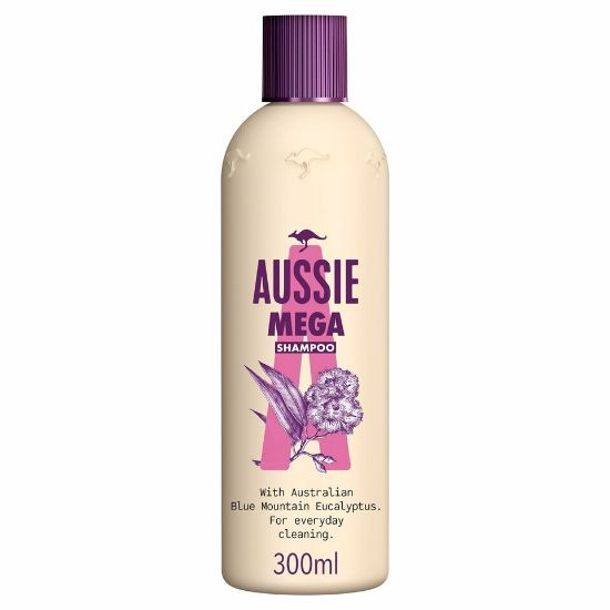 Picture of Aussie Mega Shampoo, For Hair That Needs Volume Every Day 300ml