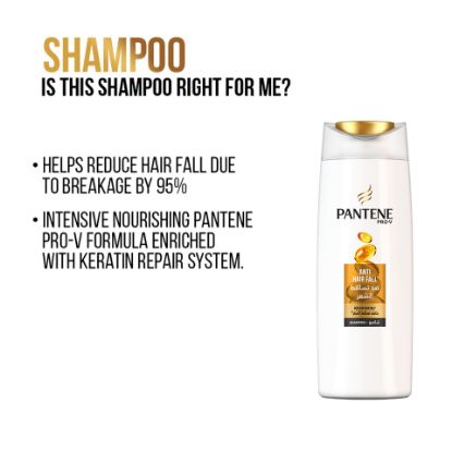 Picture of Pantene Pro-V 3 Minute Miracle Anti-Hair Fall Conditioner + Mask 200ml & Pantene Pro-V Anti-Hair Fall Shampoo 400ml