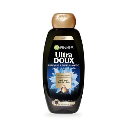 Picture of Garnier Ultra Doux Purifying & Shine Shampoo 600ml