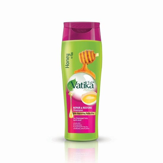 Picture of Vatika Natural Repair & Restore Shampoo For Damaged, Split Hair 400ml