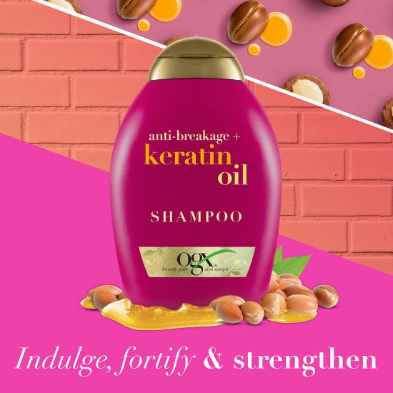 Picture of OGX Shampoo Anti Breakage + Keratin Oil 385ml