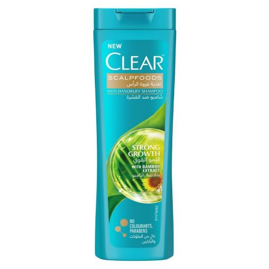 Picture of Clear Anti-Dandruff Shampoo Strong Growth 200ml