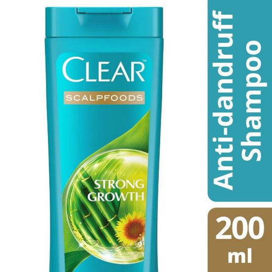 Picture of Clear Anti-Dandruff Shampoo Strong Growth 200ml