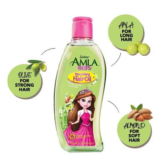 Picture of Dabur Amla Kids Nourishing Hair Oil 200ml