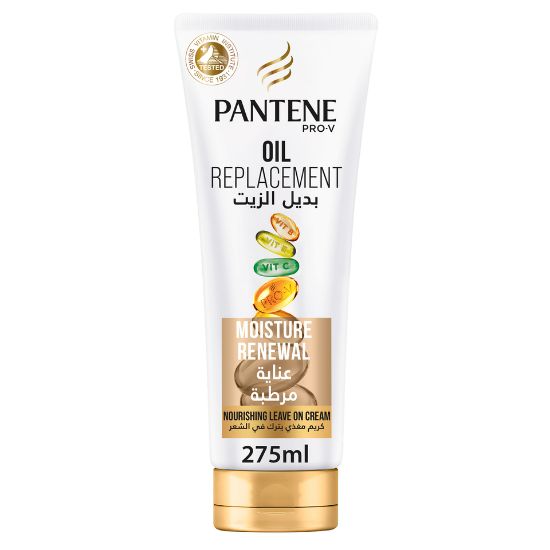 Picture of Pantene Pro-V Hair Oil Replacement Leave On Cream Moisture Renewal 275 ml