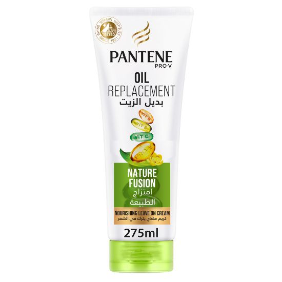 Picture of Pantene Pro-V Hair Oil Replacement Leave On Cream Nature Fusion 275 ml