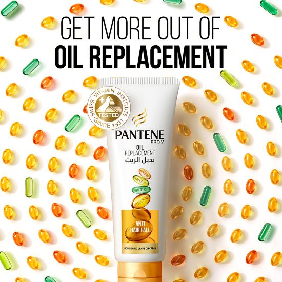 Picture of Pantene Pro-V Hair Oil Replacement Leave On Cream Anti-Hairfall 275 ml