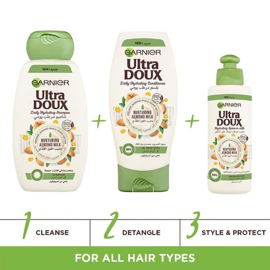 Picture of Garnier Ultra Doux Nurturing Almond Milk Hair Cream 200ml