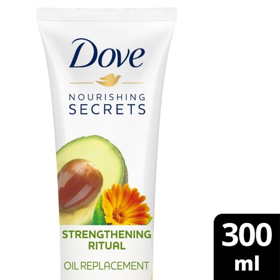 Picture of Dove Strengthening Ritual Hair Oil Replacement 300ml