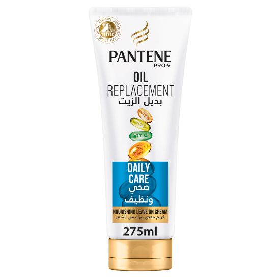 Picture of Pantene Pro-V Hair Oil Replacement Leave On Cream Daily Care 275 ml